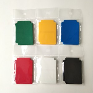 Schwarze Gaming-Kartenteiler für Deck-Cases