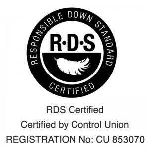 90% weiße Gänsedaunenkissen mit 1 '' Fenstermuster