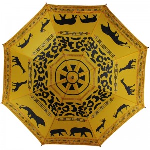 Chinesischer Regenschirmgroßverkaufkindregen online regnerischen geraden Regenschirm des offenen Marketings