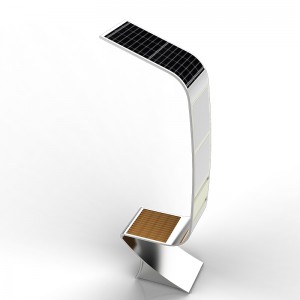 Werbeartikel Solar LED Beleuchtung Smart Bench