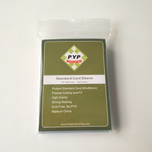 Crystal Clear Pro-Fit Standard Kartenhülle 63.5x88mm Spielhülsen