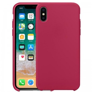 Flüssiger Silikonkasten der Ankunft 2019 für iphone Xr XS MAX Silikontelefonkastenvorlage mit Logo