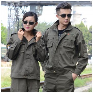 Professionelle benutzerdefinierte fluoreszierende orange Farbe Hygieneanzug