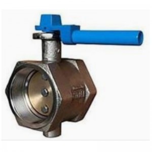 Absperrklappe mit Gewinde