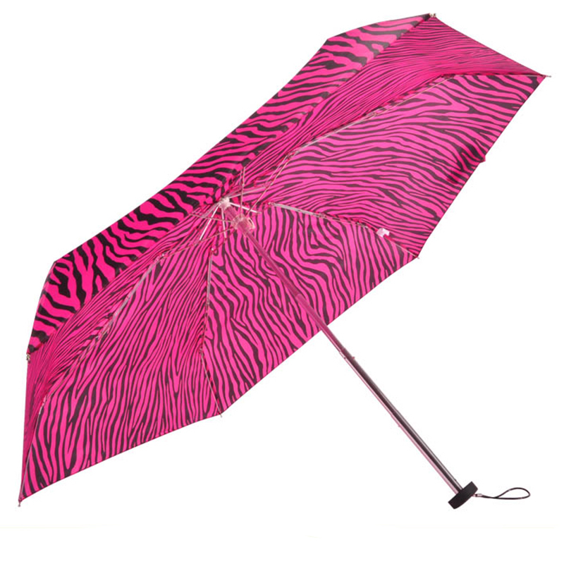 5 Falten Sie den kleinen Regenschirm der kundenspezifischen Entwurfsart der kleinen Fotografie