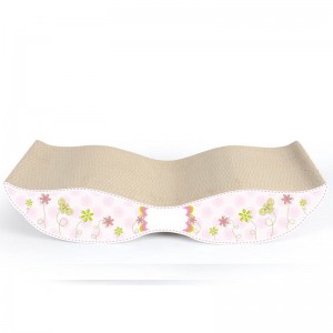 S-Form Scratcher-Bett Wellpappe-Karton Cat Pet Products