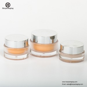 HXL213A Luxus rundes leeres Acryl-Kosmetikglas