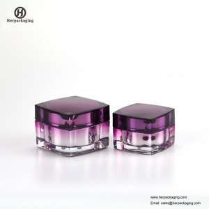 HXL215 Runder leerer Kosmetikbehälter Doppelwandbehälter-Behälter für die Hautpflege
