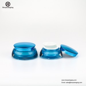 HXL222 Luxus rundes leeres Acryl-Kosmetikglas