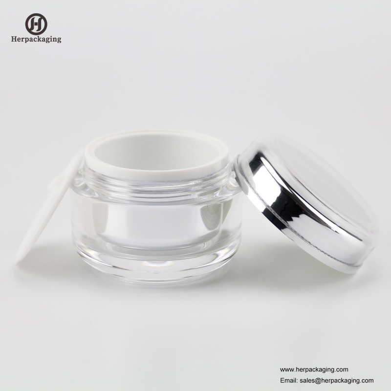 HXL228 Luxus rundes leeres Acryl-Kosmetikglas