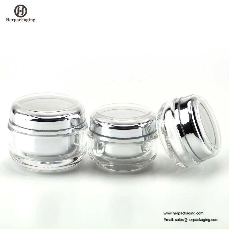 HXL228 Luxus rundes leeres Acryl-Kosmetikglas