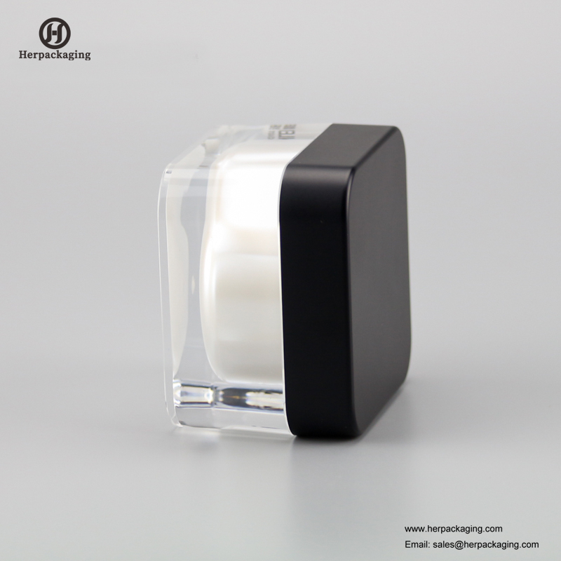 HXL234 Luxus rundes leeres Acryl-Kosmetikglas