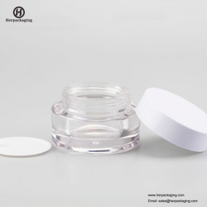 HXL237A Luxus rundes leeres Acryl-Kosmetikglas