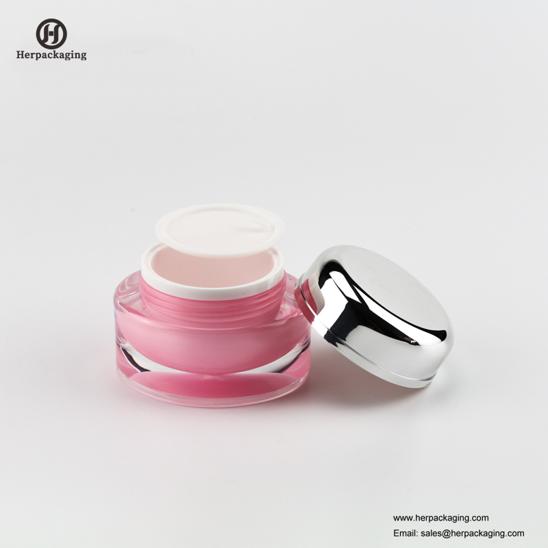 HXL2110 Luxus rundes leeres Acryl-Kosmetikglas