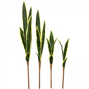 Zunge der künstlichen Schwiegermutter gut wie Schlangen-Anlage-Innenministeriumdekor