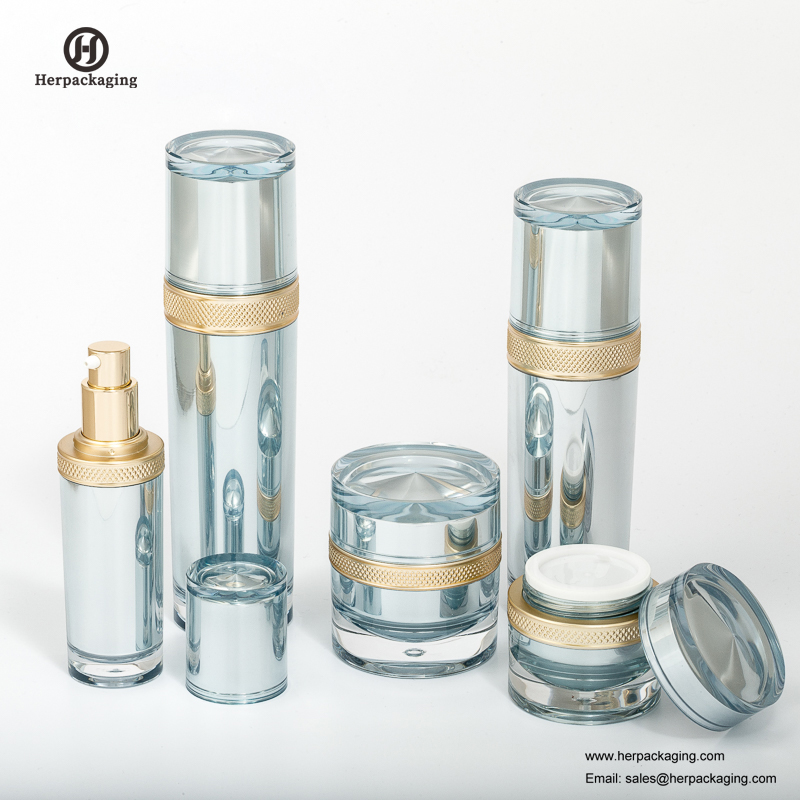 HXL327 Leere Acryl-Airless-Creme und Lotion Flasche Kosmetikbehälter für die Hautpflege