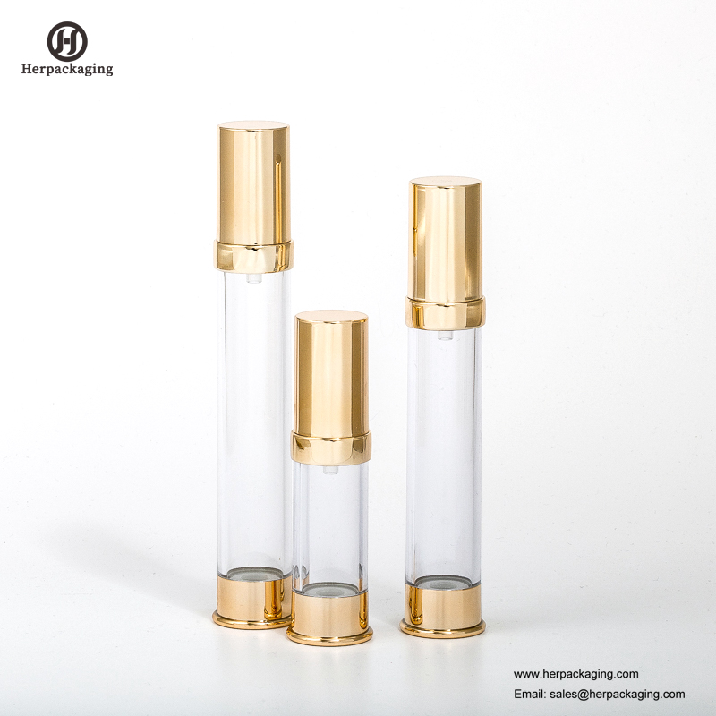 HXL422 Leere Acryl-Airless-Creme und Lotion Flasche Kosmetikbehälter für die Hautpflege