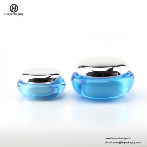 HXL226 Luxus rundes leeres Acryl-Kosmetikglas