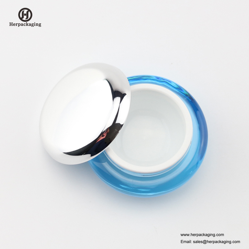 HXL226 Luxus rundes leeres Acryl-Kosmetikglas