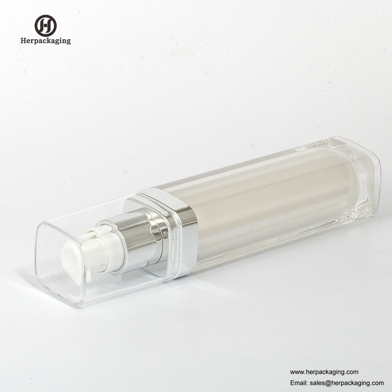 HXL3110 Leere luftlose Acrylcreme und Lotion Flasche Kosmetikbehälter für die Hautpflege