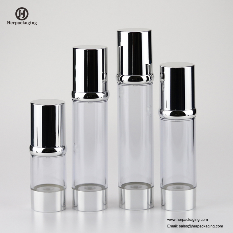 HXL4210 Leere luftlose Acrylcreme und Lotion Flasche Kosmetikbehälter für die Hautpflege