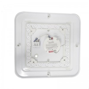 Auto Dimmbar Haltezeit Tageslicht-Quadraterkennung 3 Jahre Garantie Runde Deckenleuchte mit Mikrowellensensor