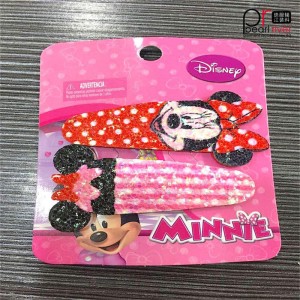 Meerjungfrau Prinzessin Micky Karton Dekoration Babygirl Safe Hairpin