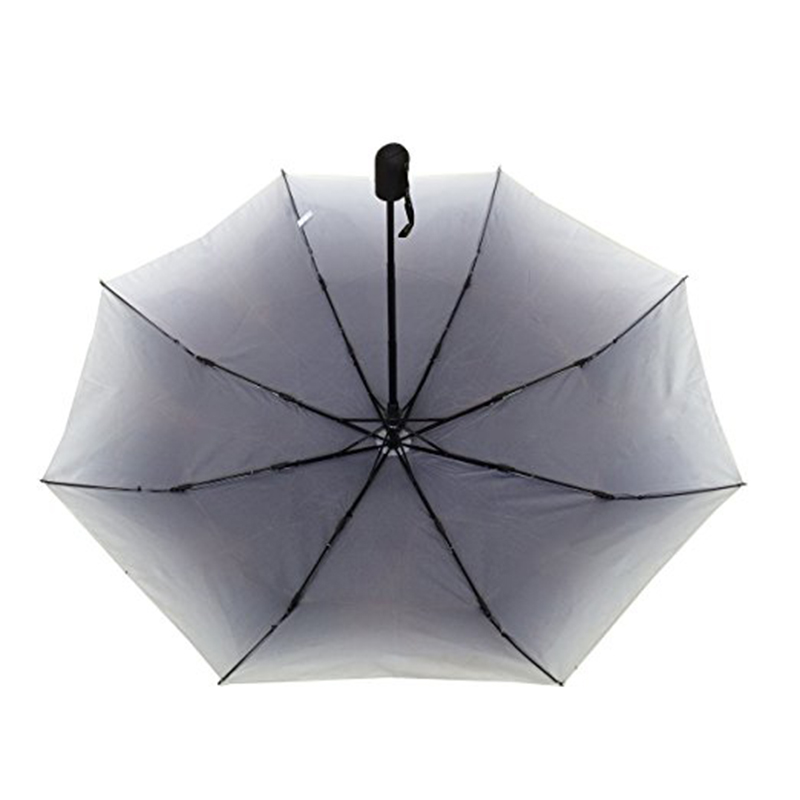 23-Zoll-Werbe-3-fach-Regenschirm mit automatischem Auf- und Zu-Druck