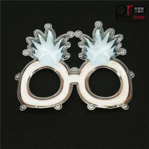 Ananas-Brille PVC-Puffy-Patch