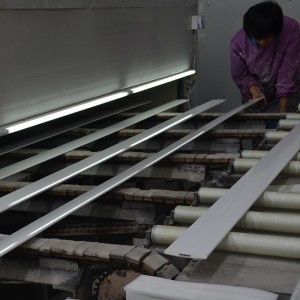 Herstellung von PVC-Fensterläden