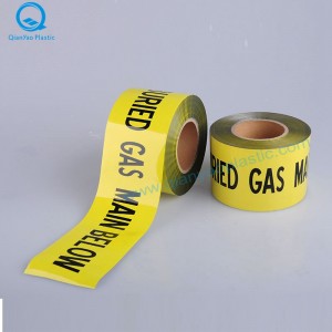 Australien begrabenes WATER Detectable Warning Tape; GAS Dectable Warnband; RECLAIMED WATER Dectable Warnband