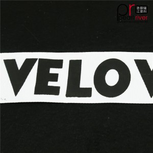 Weißes Qualitätsband