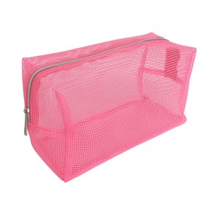 PVC-umweltfreundliche Netzbeutel mit doppelt wiederverwendbaren Maschentaschen