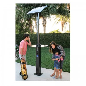 Solarstrom-Handy-Ladestation Kundenspezifischer Entwurf Willkommen