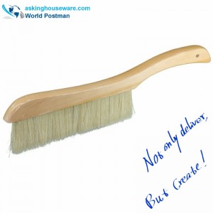 AK93259 Schweinborsten-Reinigungs-Staubtuch für Lederbekleidung, Tierhaare, Auto, Tastatur