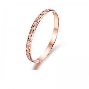 925 Diamant Rose, Goldener Stern, Goldener Ring, Europäischer und Amerikanischer Wind