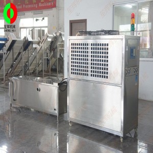 Drei-Trog-Vorkühlung Wasser Gemüse- und Obstkonservierungseinheit ZL- (10/15/20/30)