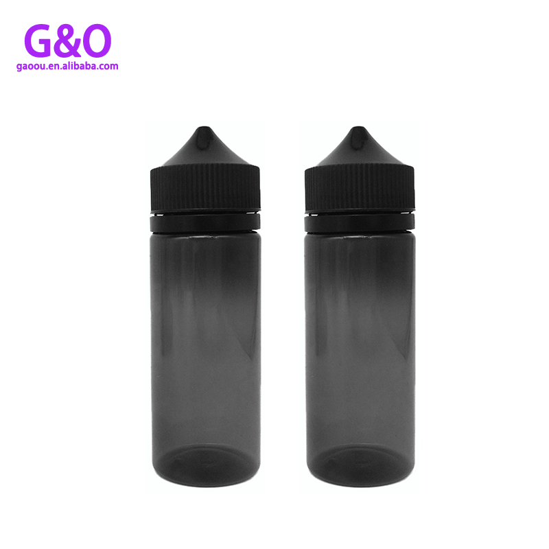 60ml schwarze braune Flasche eliquid vape eliquid Flasche mollige Flaschen Gorilla-Flaschen Einhornbehälter Rauchöl Nachfülltropfflasche