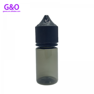 mollig gorilla unicorn vape 30ml 60ml farbig klar e flüssig e-liquid flasche mollig gorilla unicorn kunststoff tropfflaschen
