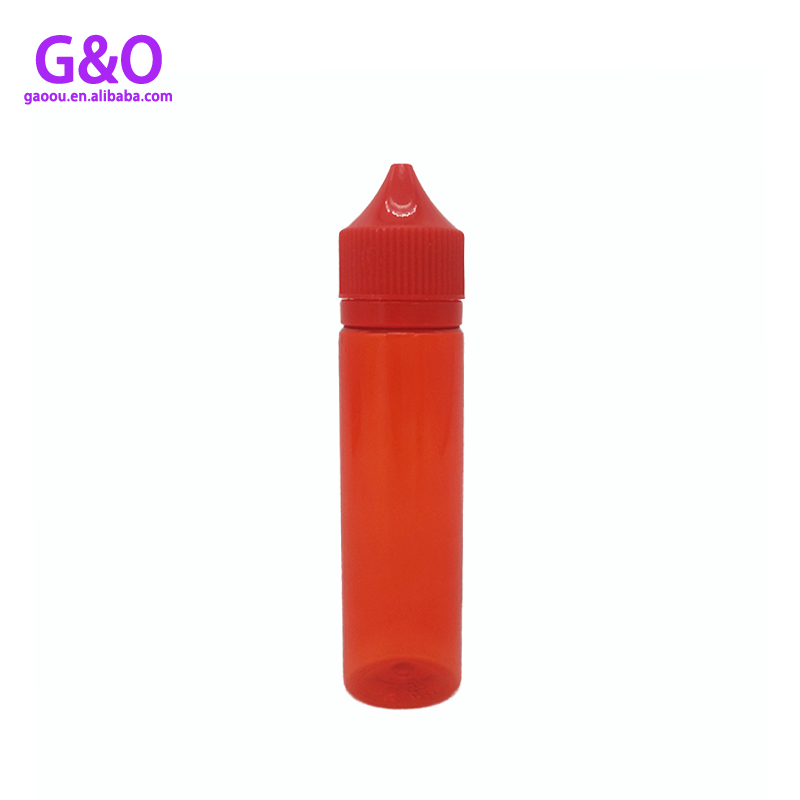 30ml 60ml Vape-Flaschen Vape-Öl-Flaschen mollige Flasche Gorilla-Flasche Einhorn 60ml farbige Kunststoff-Tropfflasche eliquid Tropfflasche