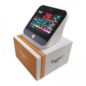 Formaldehyd-Luftqualitäts-Prüfvorrichtung PM2.5 tragbarer Laser-Detektor TVOC AQI intelligenter Monitor für Innenministeriumauto-Temperatur-Feuchtigkeit