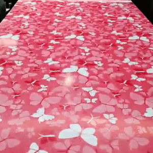 Gedruckte Stahlplatte