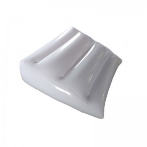 Dreieck aufblasbare Bettkeilkissen / Kissen weiß