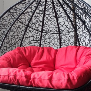 3-Sitzer Garden Swing Design aus Metall im Freien