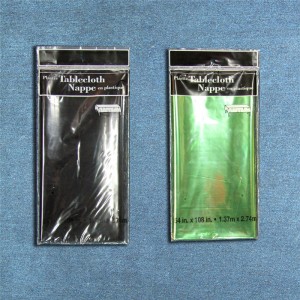 Folien-Tischdecke mit Volltonfarbe Metallic-Folie Tischdecke für Hochzeitsfeier feiern Urlaub