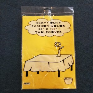 Wegwerfplastik-Restauranttischdecke rund / rechteckig Holiday Gifts-Tischdecken