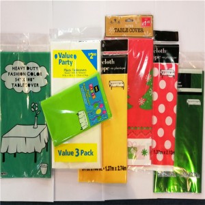 Hauptdekorationen Möbel Zubehör Tischdecke Tischdecke für Party Geburtstag Urlaub feiern