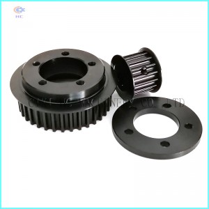 Kleine Riemenscheibe und Riemen für elektrisches Skateboard