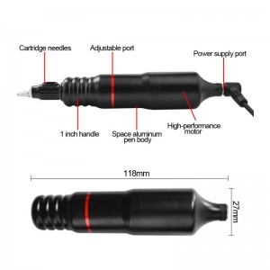 Make-up Tattoo Maschine Pen Permanent Make-up Lippe Augenbrauen Eyeliner Microblading Starke Leistung für die Stromversorgung mit Tattoo Nadeln