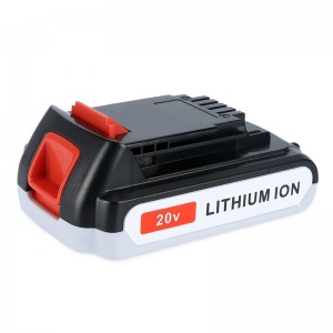Li-Ion 1500mAh 20V Ersatz Akkus für Black \u0026 Decker LB20, LBX20, LBX4020, LB2X4020